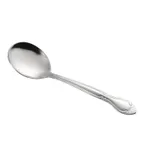 image of CAC China 2023-04 - Elizabeth Bouillon Spoon, 6" Length, Heavy Weight, 18/0 Stainless Steel - 1 Dozen