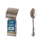 image of CAC China 2203-09 Demitasse Spoon, 4½" , 18/0 Stainless Steel Frost Finish - 1/Pack