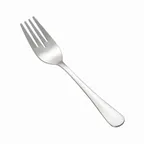 image of CAC China 3003-06 Continental Salad Fork, 6" Length, Heavy Weight, 18/0 Stainless Steel - 1 Dozen