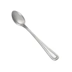 image of CAC China 3008-02 Black Pearl Iced Tea Spoon, 7-1/8" Length, 18/0 Stainless Steel - 1 Dozen