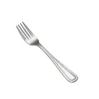 image of CAC China 3008-06 - Black Pearl Salad Fork, 6¼" Length, Heavy Weight, 18/0 Stainless Steel - 1 Dozen