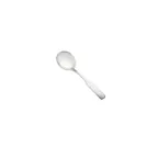 image of CAC China 3013-04 Thames Bouillon Spoon, 6-1/8" Length, Weight, 18/0 Stainless Steel - 1 Dozen