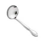 image of CAC China 3023-36 Louvre Ladle, 1 oz., 7"L, Heavy-Duty One-Piece, 18/0 Stainless Steel - 1 Dozen