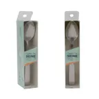 image of CAC China 3105-01 Seine Teaspoon, 6 1/8" Length, 18/0 Stainless Steel, Clear Pack - 1 Dozen