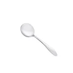 image of CAC China 3118-04 - Bouillon Spoon, 6 1/8" Heavy-Duty, 18/0 Stainless Steel, 5-6" Length - 1 Dozen