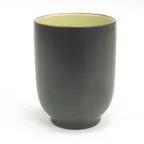 image of CAC China 666-1-G 8‑Oz Stoneware Cup, 2.75" Dia x 3.75" H, Golden Glaze, Dishwasher Safe - 1 Dozen