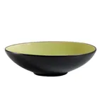 image of CAC China 666-28-G Salad Bowl, 8" Dia x 2½" H, 30 oz, Ceramic, Golden Green Glaze - 1 Dozen