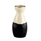 image of CAC China 666-WP-W Sake Pot, 6 oz, 1-3/4" dia. x 5-1/4" H, Stoneware, Creamy White - 1 Dozen