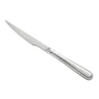 image of CAC China 8002-13 Steak Knife, 8-7/8"L Pointed Tip, 18/8 Stainless Steel One-Piece Handle - 1 Dozen