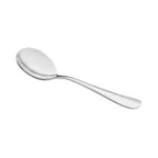 image of CAC China 8003-04 Noble Soup Bouillon Spoon, 7" Length, Extra Heavy, 18/8 Stainless Steel - 1 Dozen