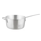 image of CAC China A9SA-3-10 Sauce Pan, 10 Qt, 11-3/4" x 6-1/8", Aluminum, Riveted Handle, Tapered, 3mm Thick