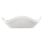 image of CAC China AFD-8 Alice Dish Bowl – 8" x 8" x 2.125" Porcelain, White, Dishwasher Safe - 1 Dozen