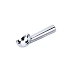 image of CAC China AICS-20 Ice Cream Dipper, 2oz, #20, Heat Conductive Handle, Aluminum, Silver