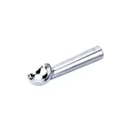 image of CAC China AICS-24 Ice Cream Dipper, 1.5oz, #24, Heat Conductive Handle, Aluminum, Silver