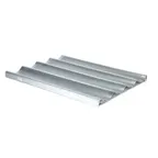 image of CAC China ALBP-4 French Baguette Pan, 4 Slots, 18" x 26", Perforated, Non-Stick, Aluminum