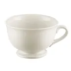 image of CAC China ALD-12-AW Aladdin Mug, 12 oz, 4‑5/8" Dia x 3" H, White Stoneware, Dishwasher Safe - 1 Dozen