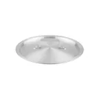 image of CAC China ALD9-4 Aluminum Round Cookware Lid, 9" Diameter, Fits 4.5 Quart Saucepan, 8-10" Size Range