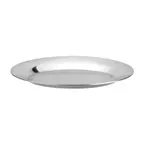 image of CAC China ALPL-11-OV Oval Aluminum Platter, 11½" Long Side, Metal Serving Tray