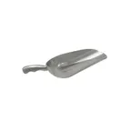 image of CAC China ALSC-12 Scoop, 12 oz., Curved Handle, Aluminum, NSF - Hand Wash Only