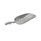 image of CAC China ALSC-24 Ice Scoop, 24 oz., Curved Handle, Aluminum, NSF Approved