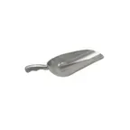 image of CAC China ALSC-5 Aluminum Ice Scoop, 5 oz., Curved Handle, Round Bottom