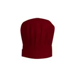 image of CAC China APHT-2RD Chef's Pride Floppy Toque Hat, 13" Height, Vibrant Red, Restaurant Headwear