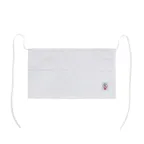image of CAC China APWA-1W Waist Apron, 21-7/8"L x 12-1/2"W, White, 65/35 Poly/Cotton, 3 Pockets