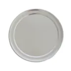 image of CAC China APZP-13W Commercial Pizza Pan, 13" Diameter, Solid Aluminum, Wide Rim, NSF Certified
