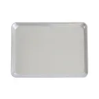 image of CAC China ASHP-1318E Half-Size Sheet Pan, 18" x 13", 18 Gauge, Aluminum, Solid Style