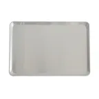 image of CAC China ASHP-1622N Bun Sheet Pan, 22"L x 16"W, 19 Gauge, Aluminum, Solid Style