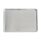 image of CAC China ASHP-1826PE Full-Size Bun/Sheet Pan, 26" x 18", Perforated, 18 Gauge, Aluminum