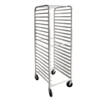 image of CAC China ASPR-20BK 20-Tier Heavy Duty Aluminum Sheet Pan Rack, 26"L x 20"W x 69"H, NSF, Knocked Down