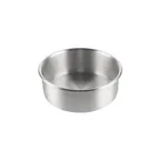 image of CAC China B1CP-083 8" X 3" Round Aluminum Cake Pan for Baking, Professional Grade