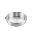 image of CAC China B1CP-092 9" Diameter x 2" Height Round Aluminum Cake Pan for Baking, Professional Grade