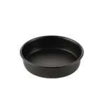 image of CAC China B2CP-082K Cake Pan, 8" dia. x 2"H, Round, Professional Grade Anodized Aluminum