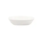 image of CAC China BKW-4 - Oval Baking Dish 5‑1/2" L x 4" W, 5 oz Bone White, Oven Microwave Safe - 1 Dozen