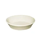 image of CAC China BKW-5 - Oval Baking Dish, 6 oz, 5½" L x 4" W x 1½" H, Bone White, Safe - 1 Dozen