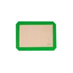 image of CAC China BMSC-0812 Baking Mat, 11.75" x 8.25", Silicone Non-Stick, -40°F to 480°F
