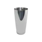 image of CAC China BSKS-30 Stainless Steel Bar Shaker Cup, 30 oz, Weighted Base