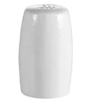image of CAC China BST-SS - Boston Salt Shaker, 1‑3/8" Dia x 2‑1/2" H, White, Dishwasher Safe - 1 Dozen