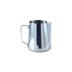 image of CAC China BVFP-32 Pitcher, 32‑Ounce, 18/8 Stainless Steel, Rust‑Resistant, With Handle