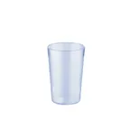 image of CAC China BVPT-05BL - 5 oz Pebbled Blue SAN Tumbler, Stackable Dishwasher Safe - 1 Dozen