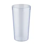 image of CAC China BVPT-32BL - 32 oz (1 Qt) Blue SAN Plastic Tumbler, Stackable, Dishwasher Safe - 1 Dozen