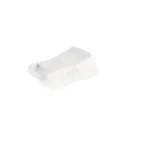 image of CAC China CBPB-1W Cutting Board Brush, 6.3" x 2.44" x 1.97", White, Soft Bristles, Loop for Hanging