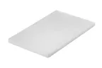 image of CAC China CBPF-1520W Commercial Plastic Cutting Board, 20"W x 15"D x 1"H, PE, White