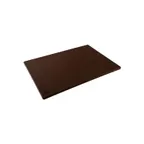 image of CAC China CBPH-1520BN Cutting Board, 20"L x 15"W, 1/2" Thick, Brown, BPA‑Free, NSF Certified