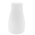 image of CAC China CN-SS - Salt Pepper Shaker 1-1/4" L x 1-3/4" W x 3-1/4" H White Microwave Safe - 1 Dozen