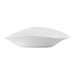 image of CAC China COL-B14 - Bone White Porcelain Bowl 26 oz, Deep Free‑Form Shape, Dishwasher Safe - 1 Dozen