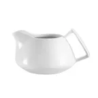 image of CAC China COL-PC Creamer Pitcher, 8 oz White Porcelain, 5"¼ L x 2"½ W x 2"½ H Handle - 1 Dozen