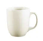image of CAC China CTM-15-W - Camptown 15 oz Mug, 3½" Dia x 4¼" H, White Ceramic, Microwave Safe - 1 Dozen